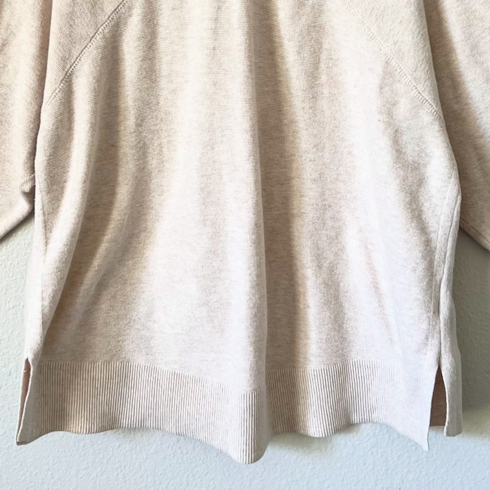 Lou & Gray Double V Cotton Sweater - Picture 8 of 10
